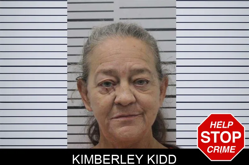 Kimberley Kidd mugshot