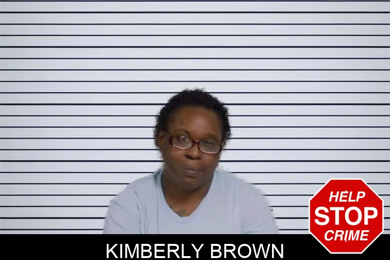 Kimberly Brown mugshot