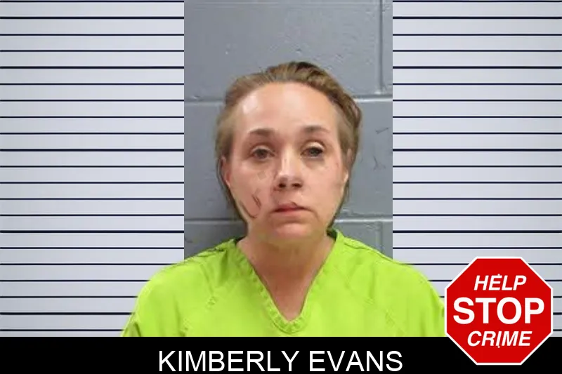 Kimberly Evans mugshot