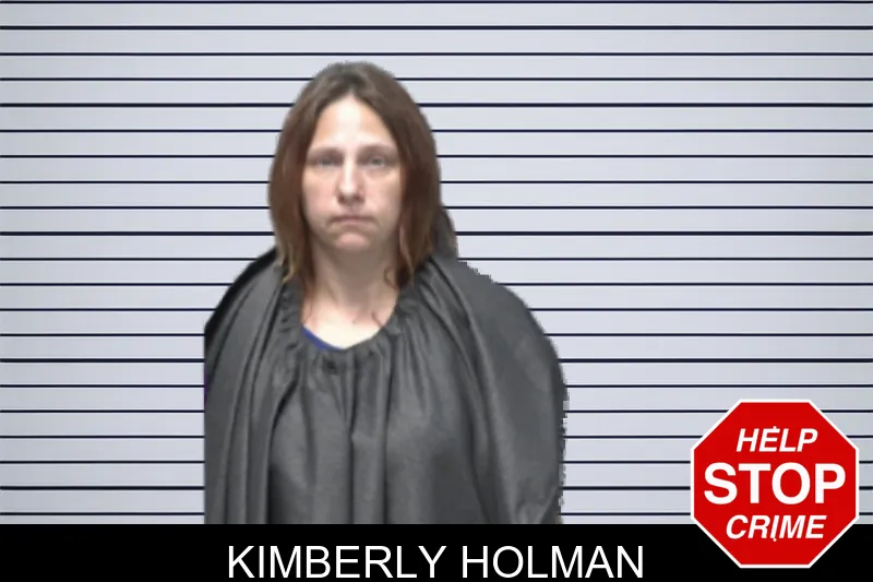 Kimberly Holman mugshot