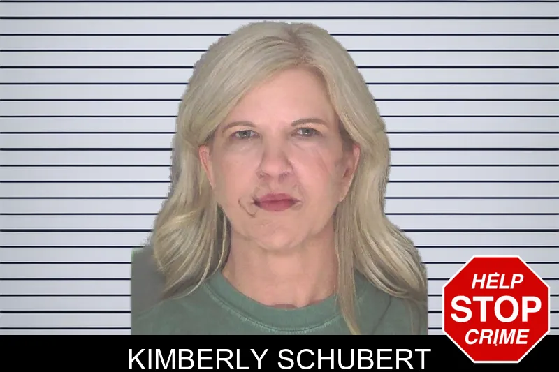 Kimberly Schubert mugshot