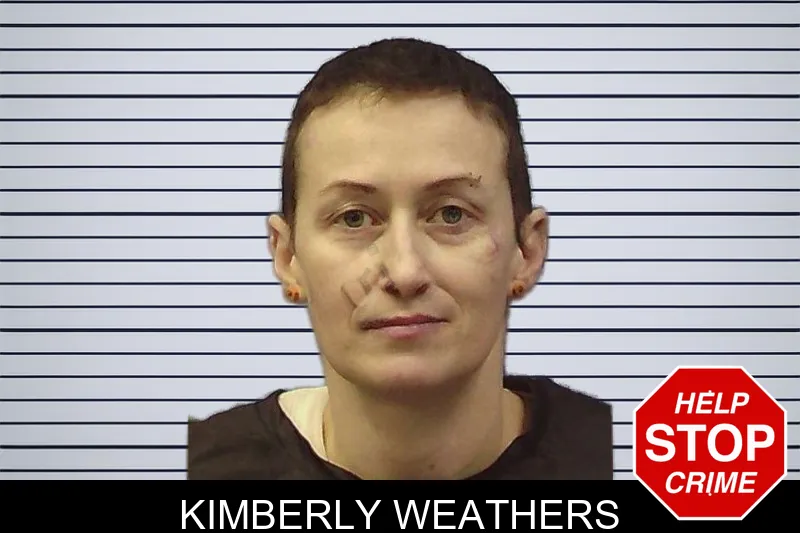 Kimberly Weathers mugshot