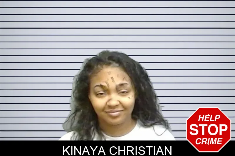 Kinaya Christian mugshot