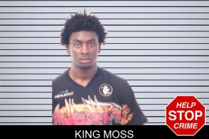 King Moss mugshot