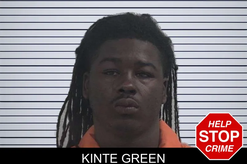 Kinte Green mugshot