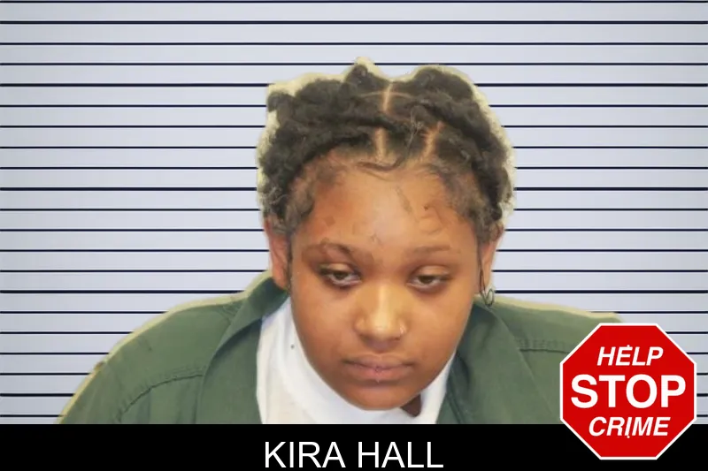 Kira Hall mugshot