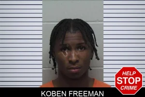 Koben Freeman mugshot
