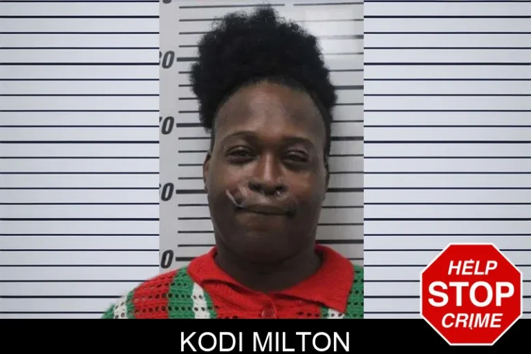 Kodi Milton mugshot – Colquitt County , Georgia Kodi Milton