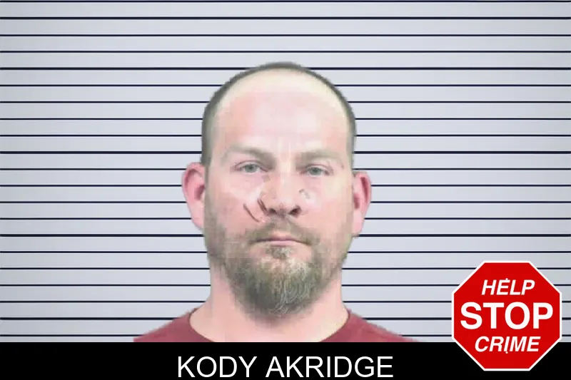 Kody Akridge mugshot