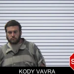 Kody Vavra mugshot
