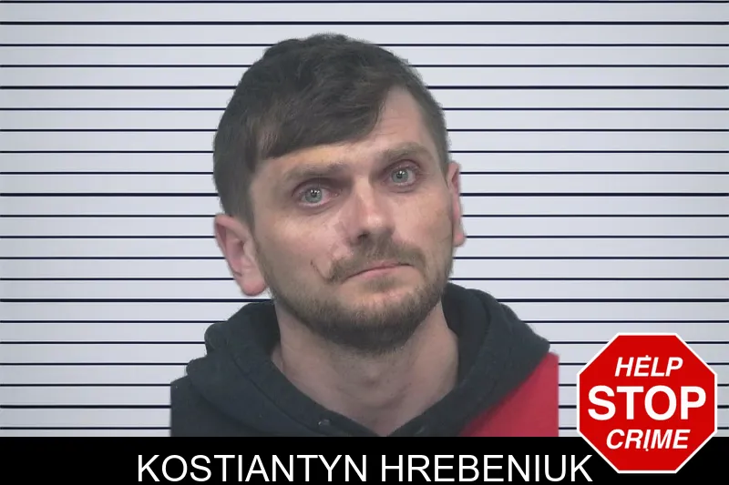 Kostiantyn Hrebeniuk mugshot