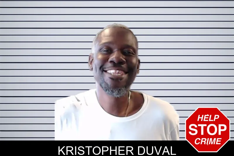 Kristopher Duval mugshot