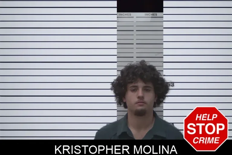 Kristopher Molina mugshot – Irwin County , Georgia Kristopher Molina