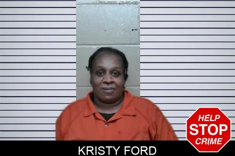 Kristy Ford mugshot – Ben Hill County , Georgia Kristy Ford