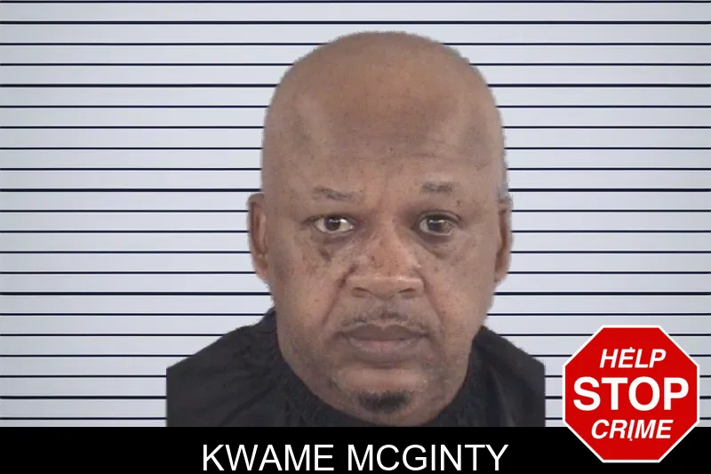 Kwame McGinty mugshot