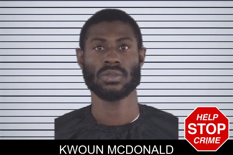 Kwoun McDonald mugshot