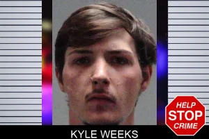 Kyle Weeks mugshot