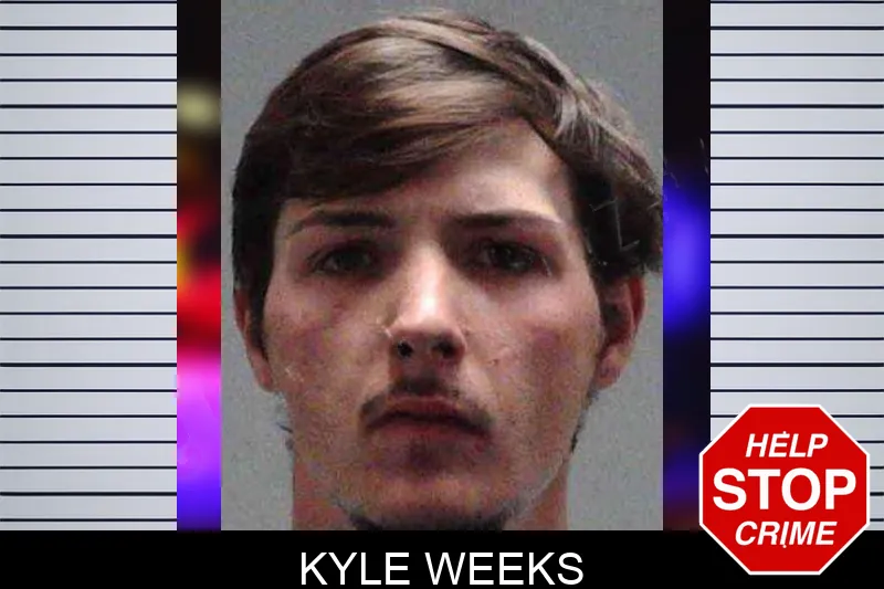 Kyle Weeks mugshot