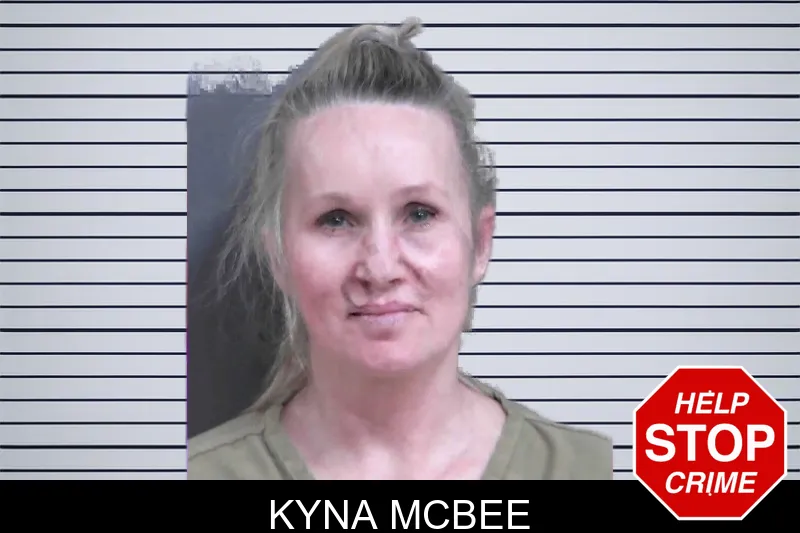 Kyna McBee mugshot