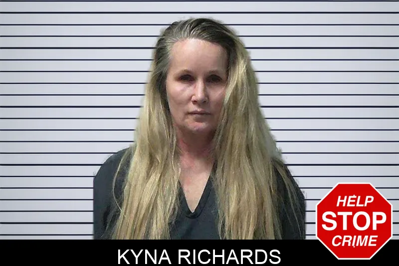 Kyna Richards mugshot – Gilmer County , Georgia Kyna Richards mugshot