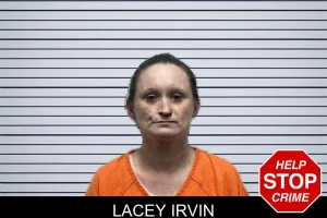 Lacey Irvin mugshot