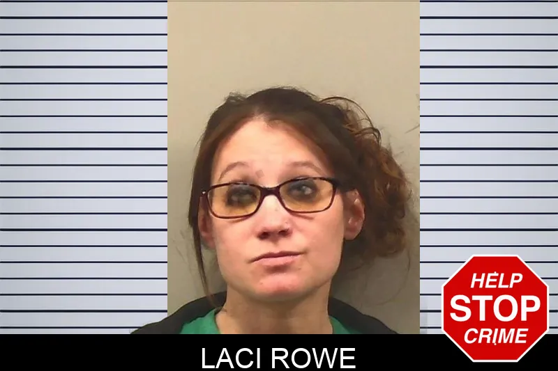 Laci Rowe mugshot