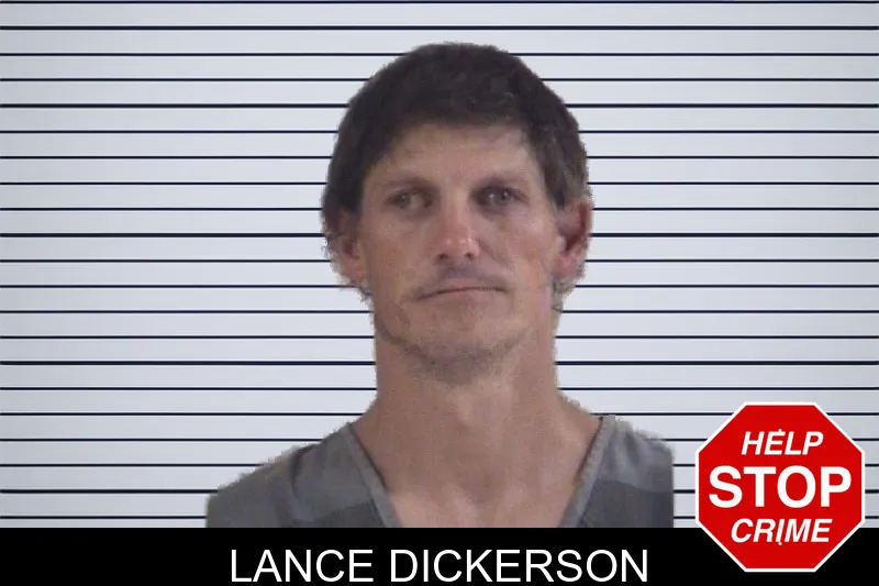 Lance Dickerson mugshot