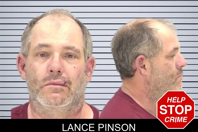 Lance Pinson mugshot