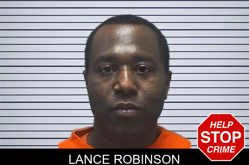 Lance Robinson mugshot