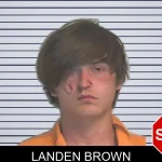 Landen Brown mugshot