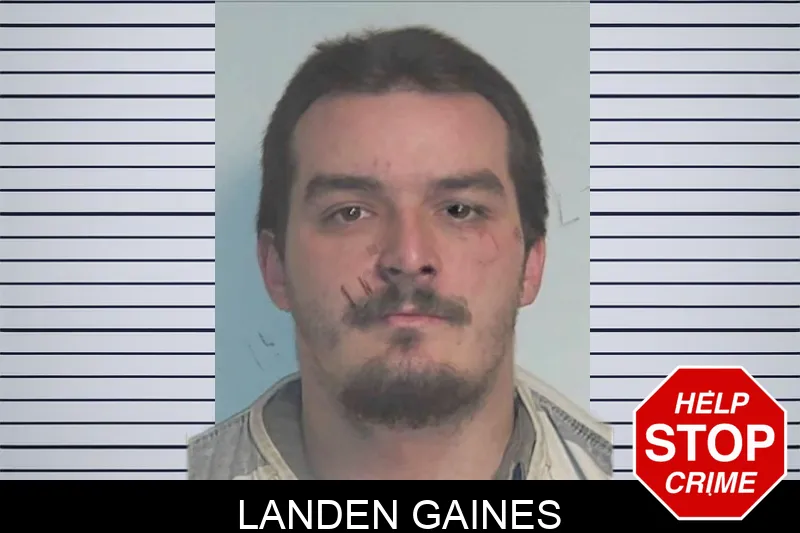Landen Gaines mugshot