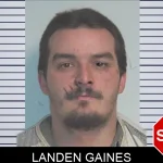 Landen Gaines mugshot