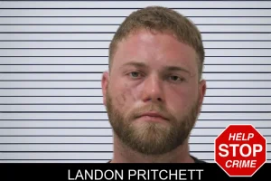 Landon Pritchett mugshot