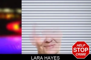 Lara Hayes mugshot