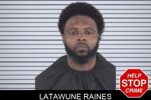 Latawune Raines mugshot