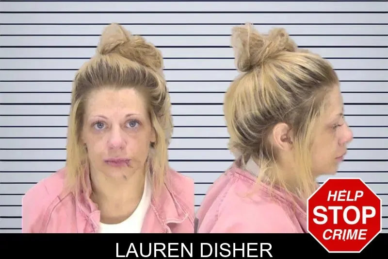 Lauren Disher mugshot