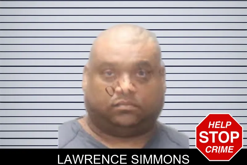 Lawrence Simmons mugshot
