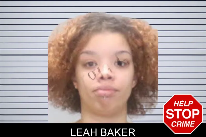 Leah Baker mugshot