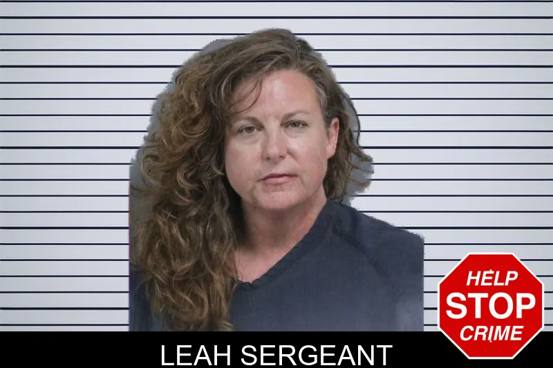 Leah Sergeant mugshot