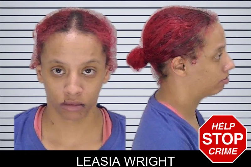 Leasia Wright mugshot