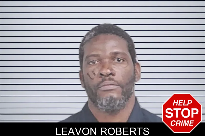 Leavon Roberts mugshot