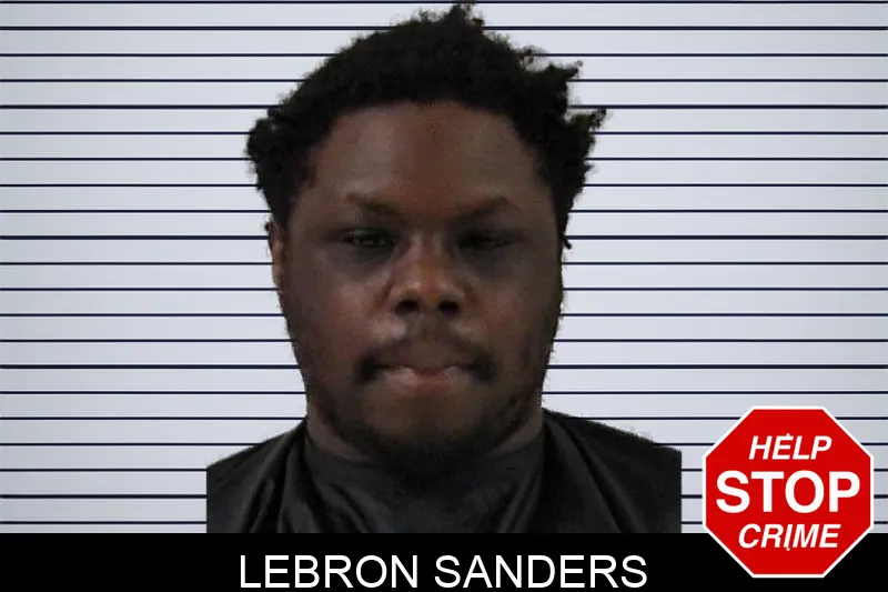 Lebron Sanders mugshot