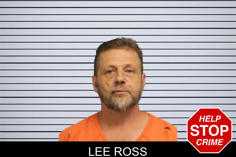 Lee Ross mugshot