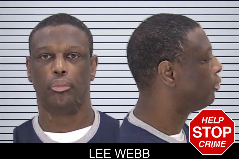 Lee Webb mugshot