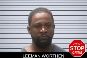 Leeman Worthen mugshot