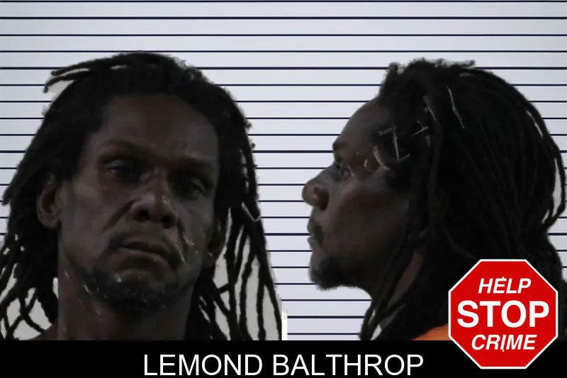 Lemond Balthrop mugshot – Houston County , Georgia Lemond Balthrop mugshot