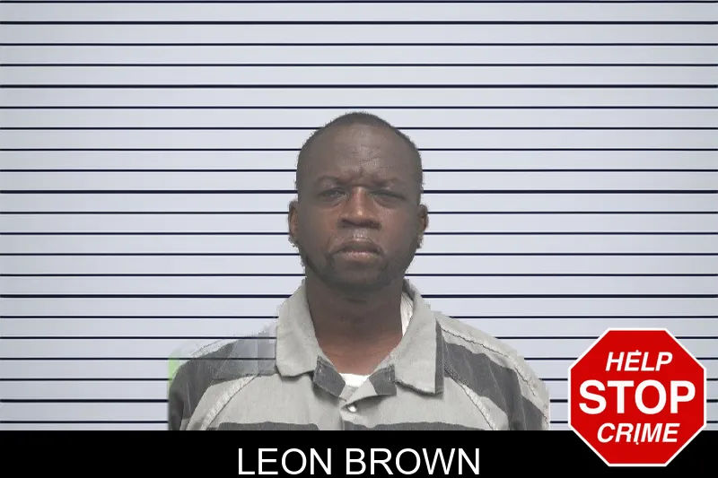 Leon Brown mugshot