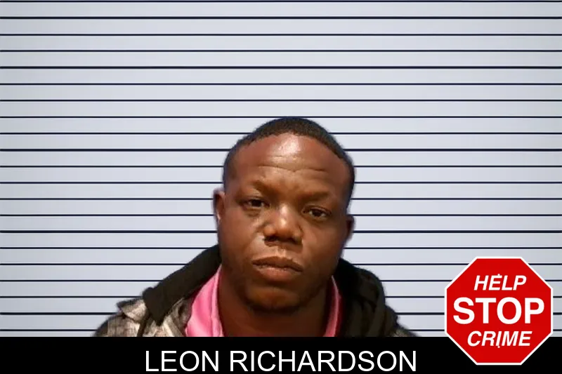 Leon Richardson mugshot