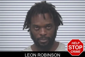 Leon Robinson mugshot