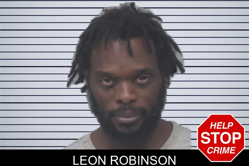 Leon Robinson mugshot